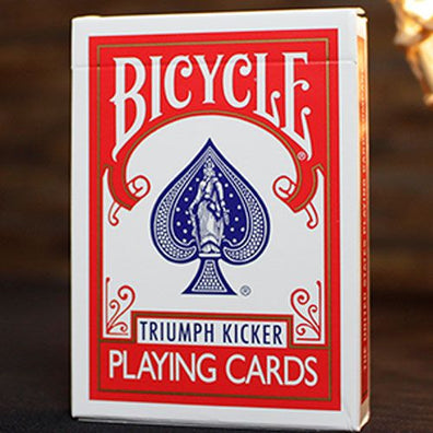 Bicycle Triumph Kicker Deck Red by Anthony Stan and Magic Smile Productions - Trick